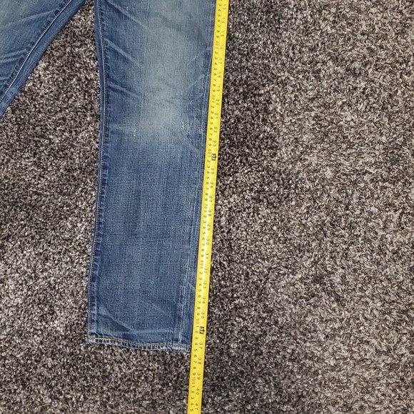 Levi’s Blue/Black 511 Regular Slim Fit Jeans w32 L30 - Picture 8 of 8